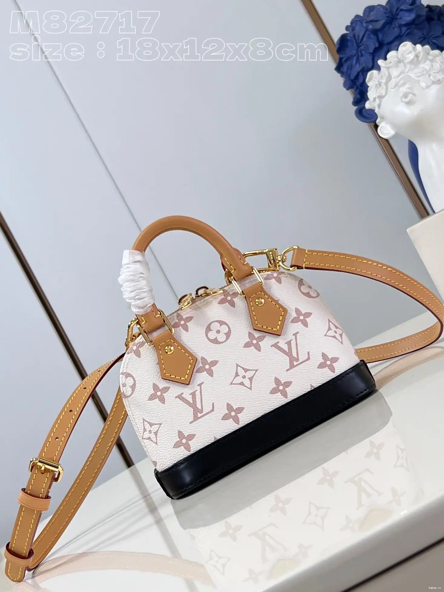 VUITTON LOUIS Alma-18*12*8cm Nano 0707